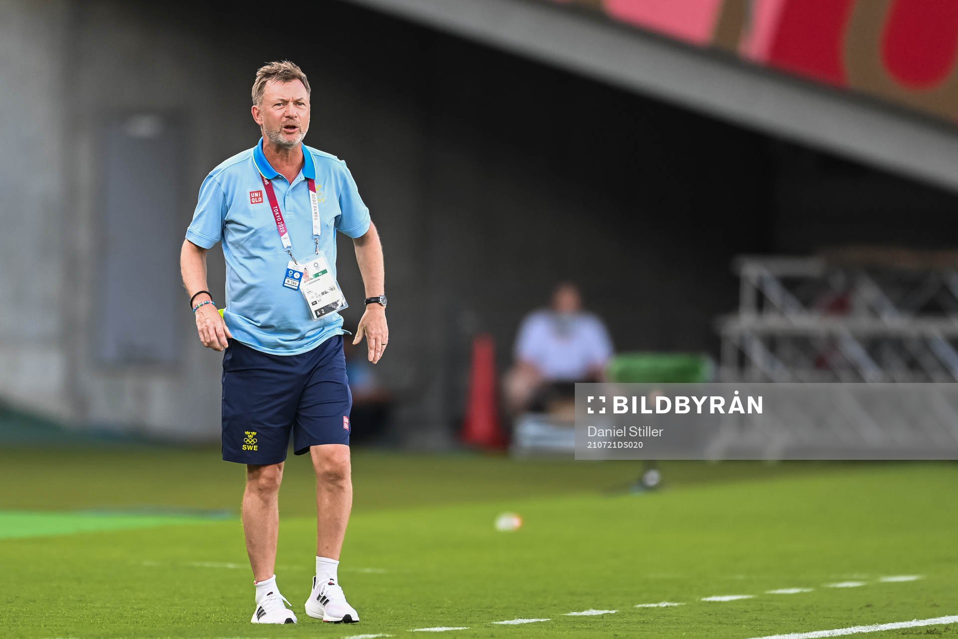 Peter Gerhardsson, head coach of Sweden