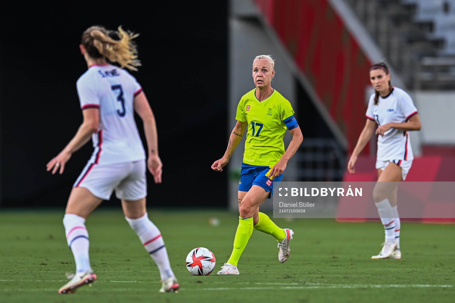 Caroline Seger of Sweden