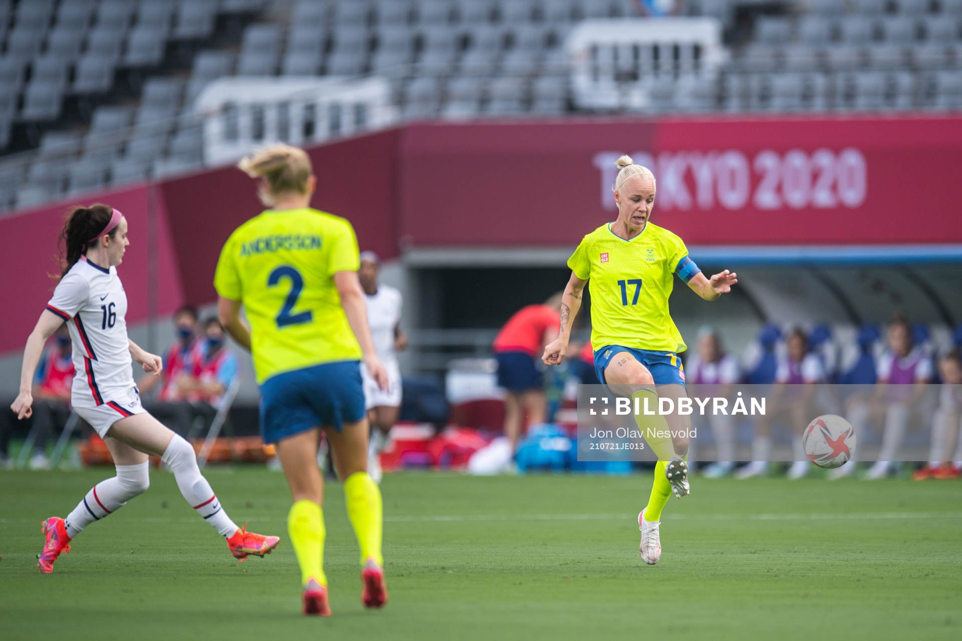 Caroline Seger of Sweden