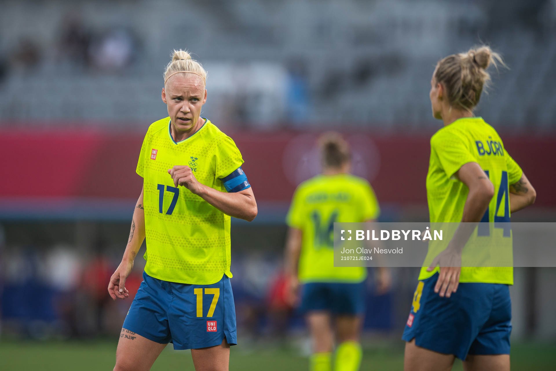 Caroline Seger of Sweden