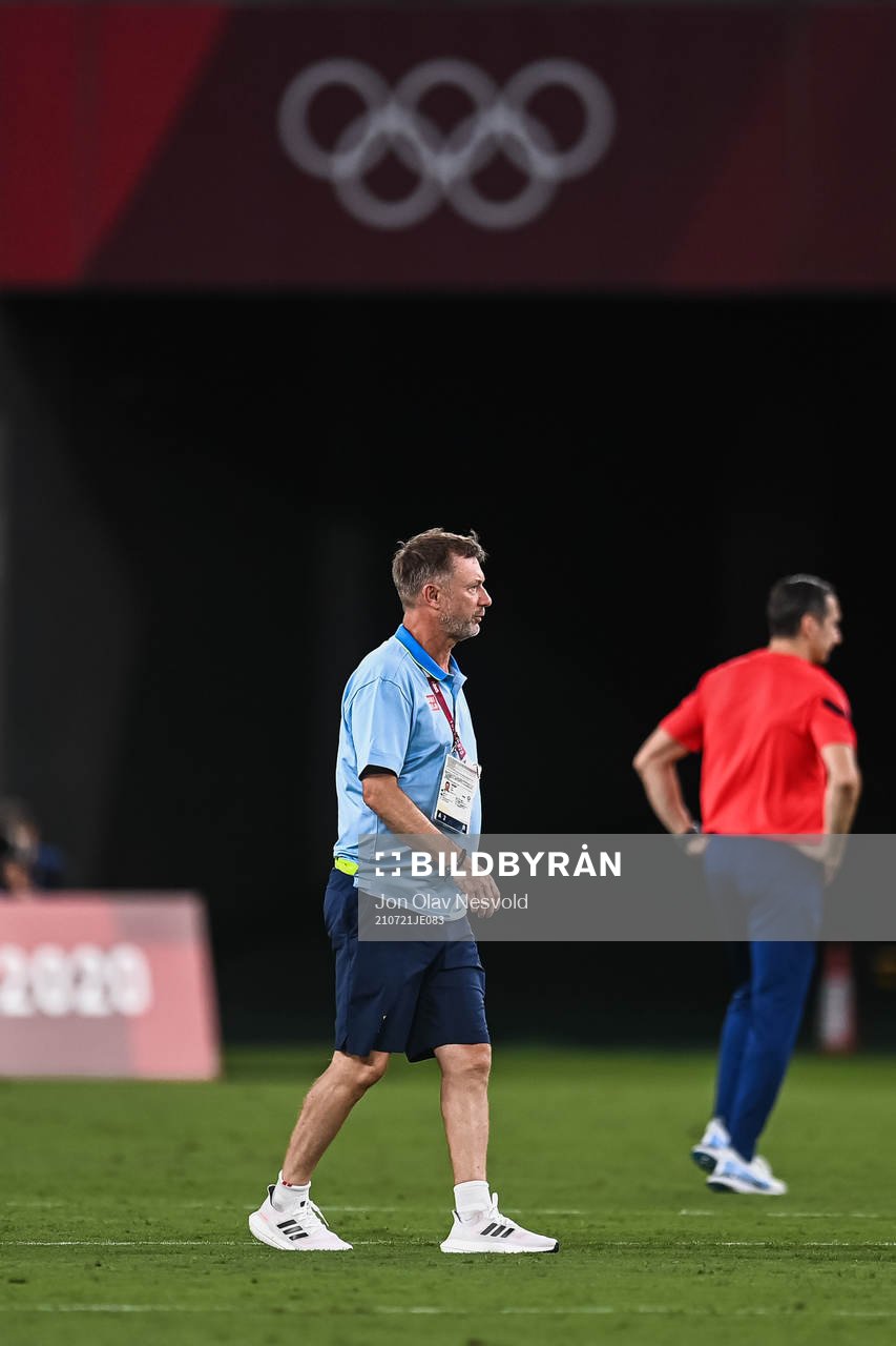 Peter Gerhardsson, head coach of Sweden