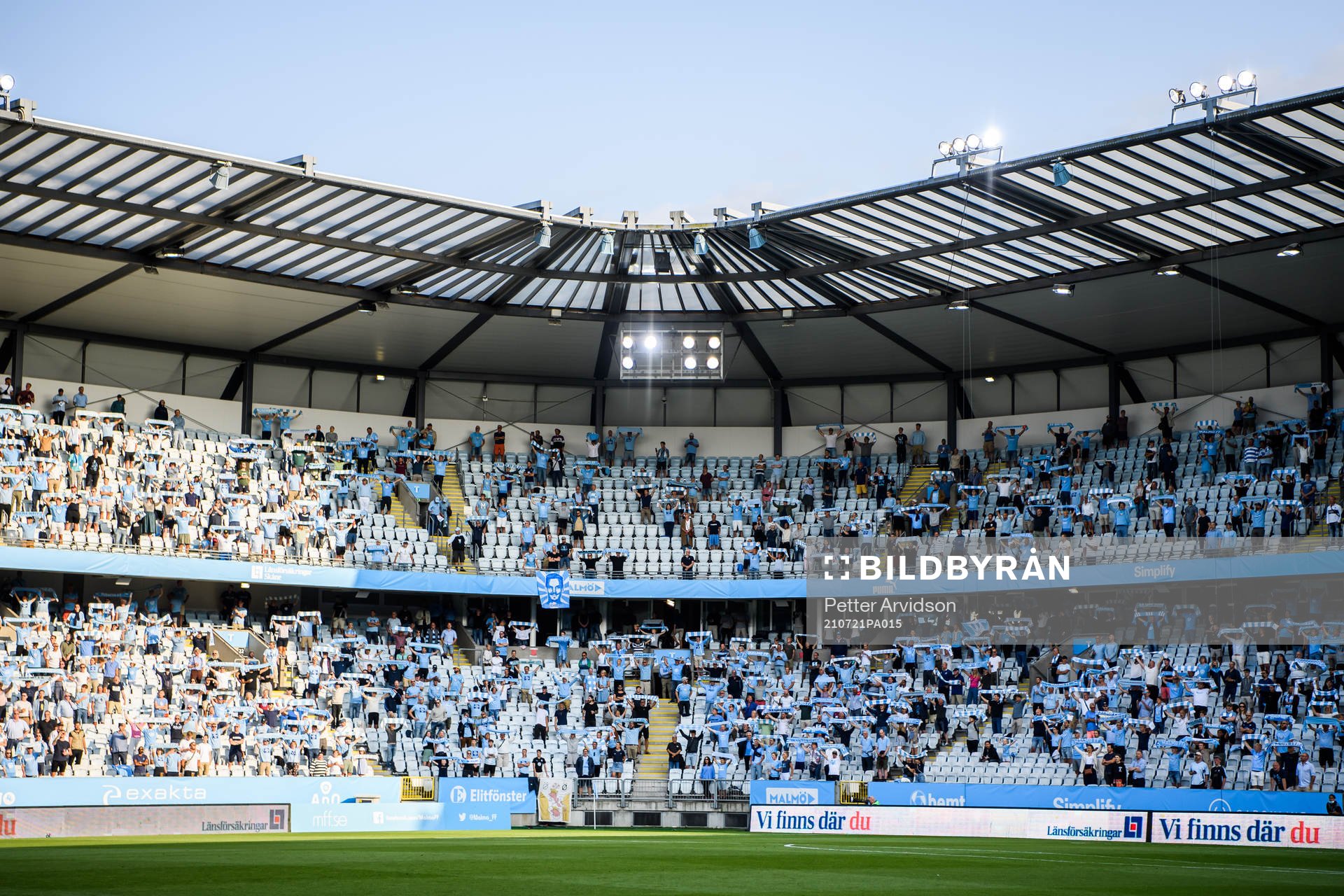Supporters of Malmö FF