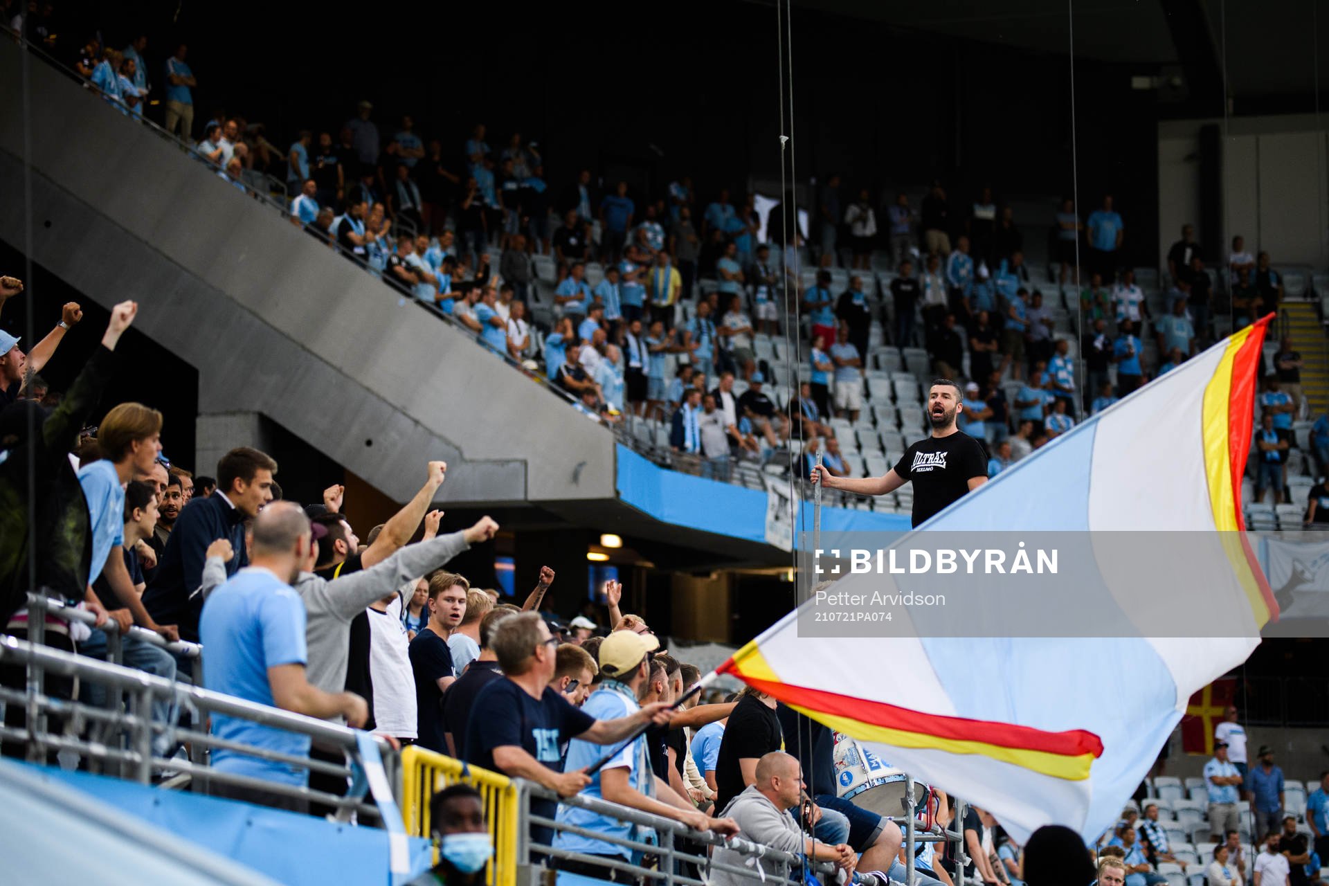 Supporters of Malmö FF