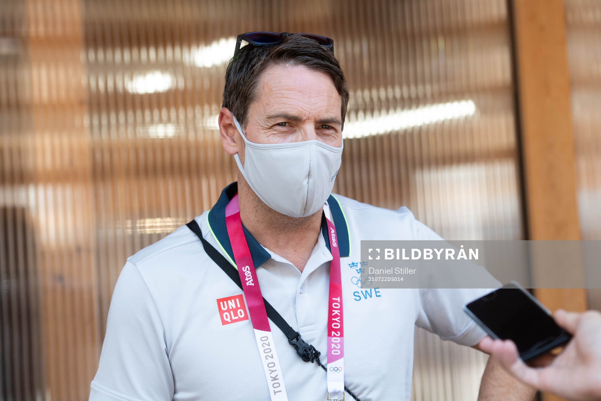 Glenn Solberg, head coach of the Swedish handball team, at