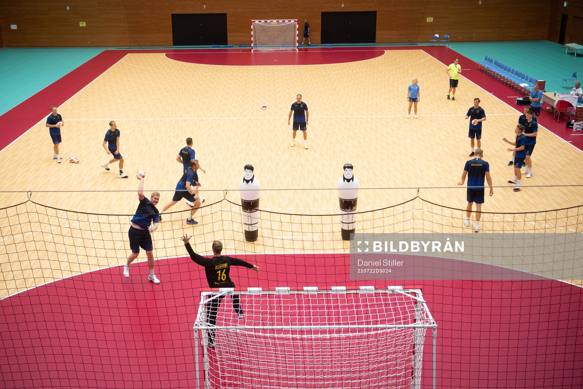 The Swedish handball team