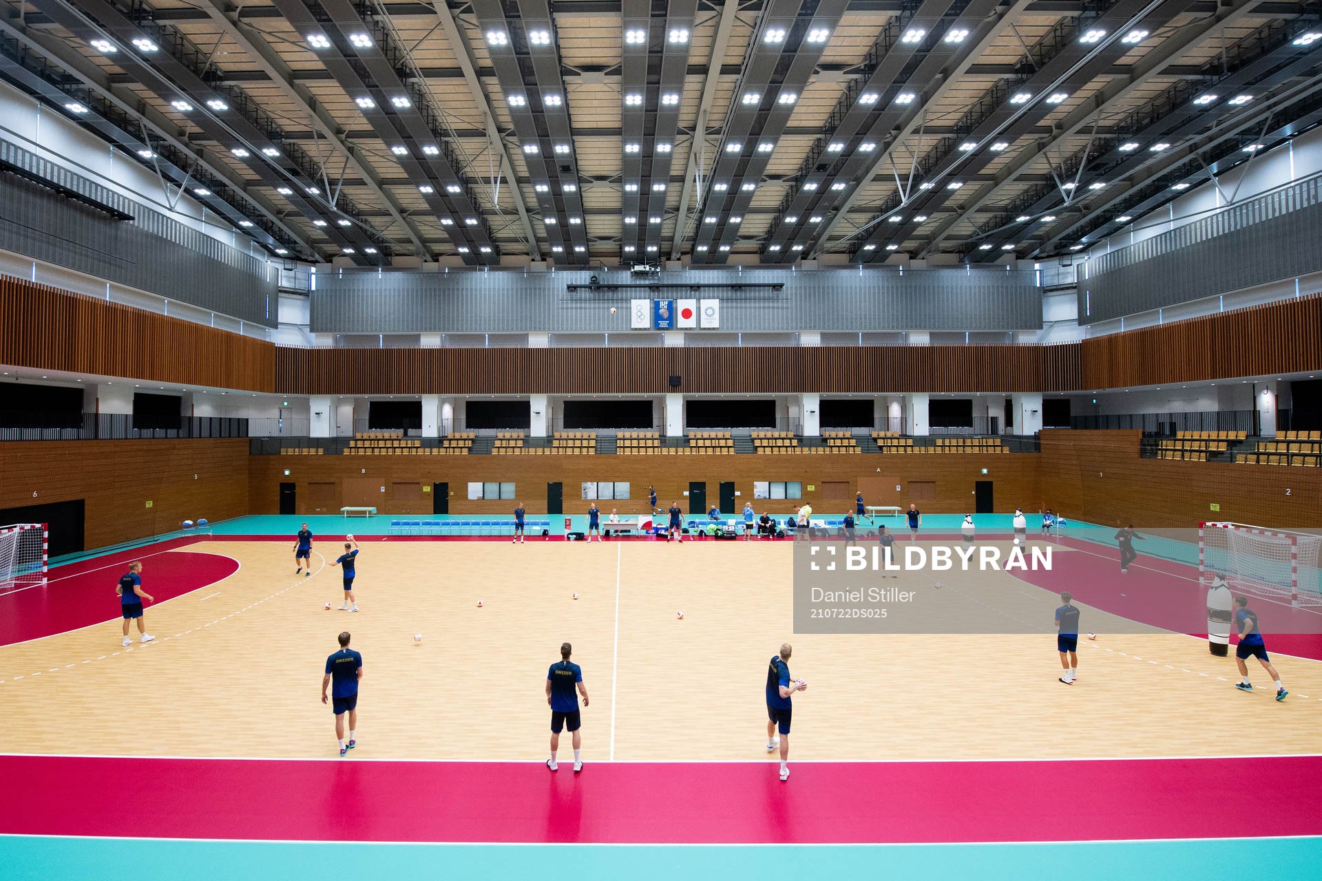 The Swedish handball team