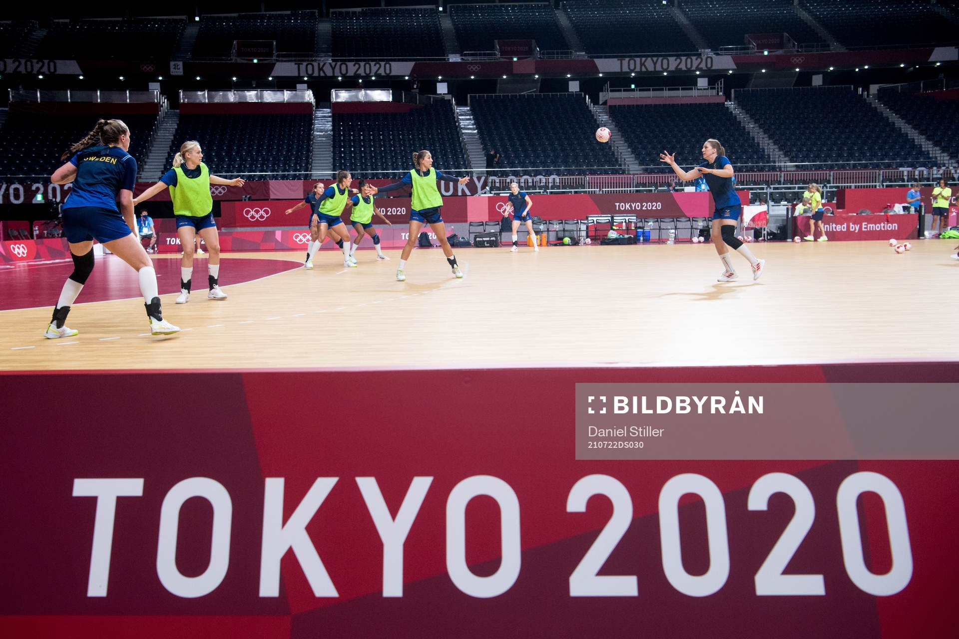 The Swedish women´s handball team