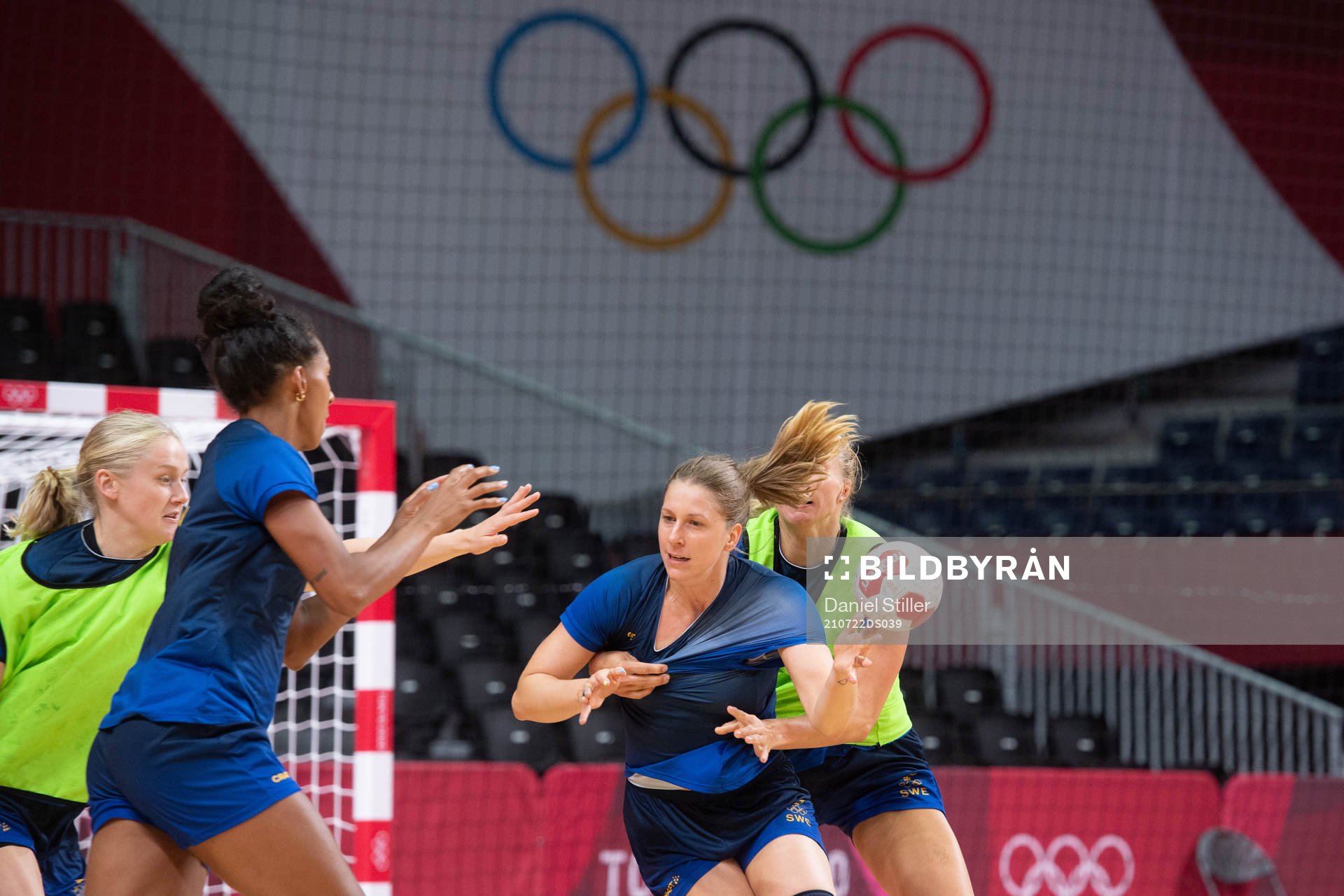 Melissa Petrén of the Swedish women´s handball team