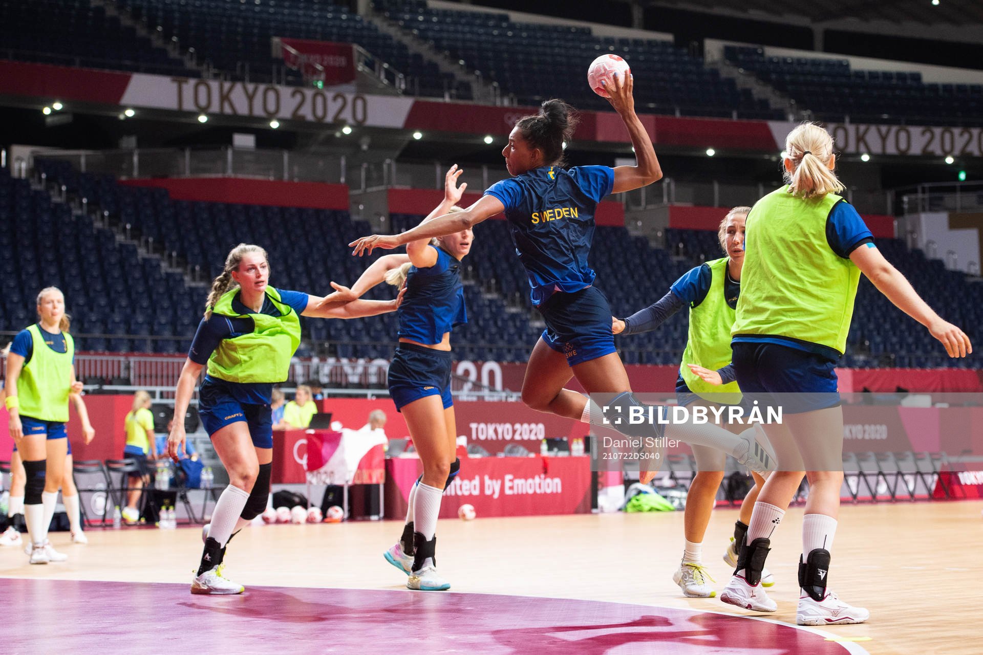 Jamina Roberts of the Swedish women´s handball team