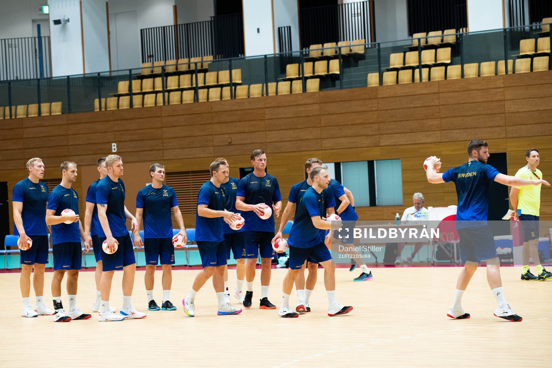 Tthe Swedish handball team