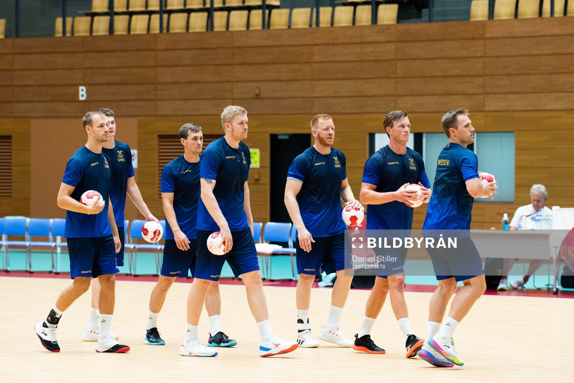 Tthe Swedish handball team