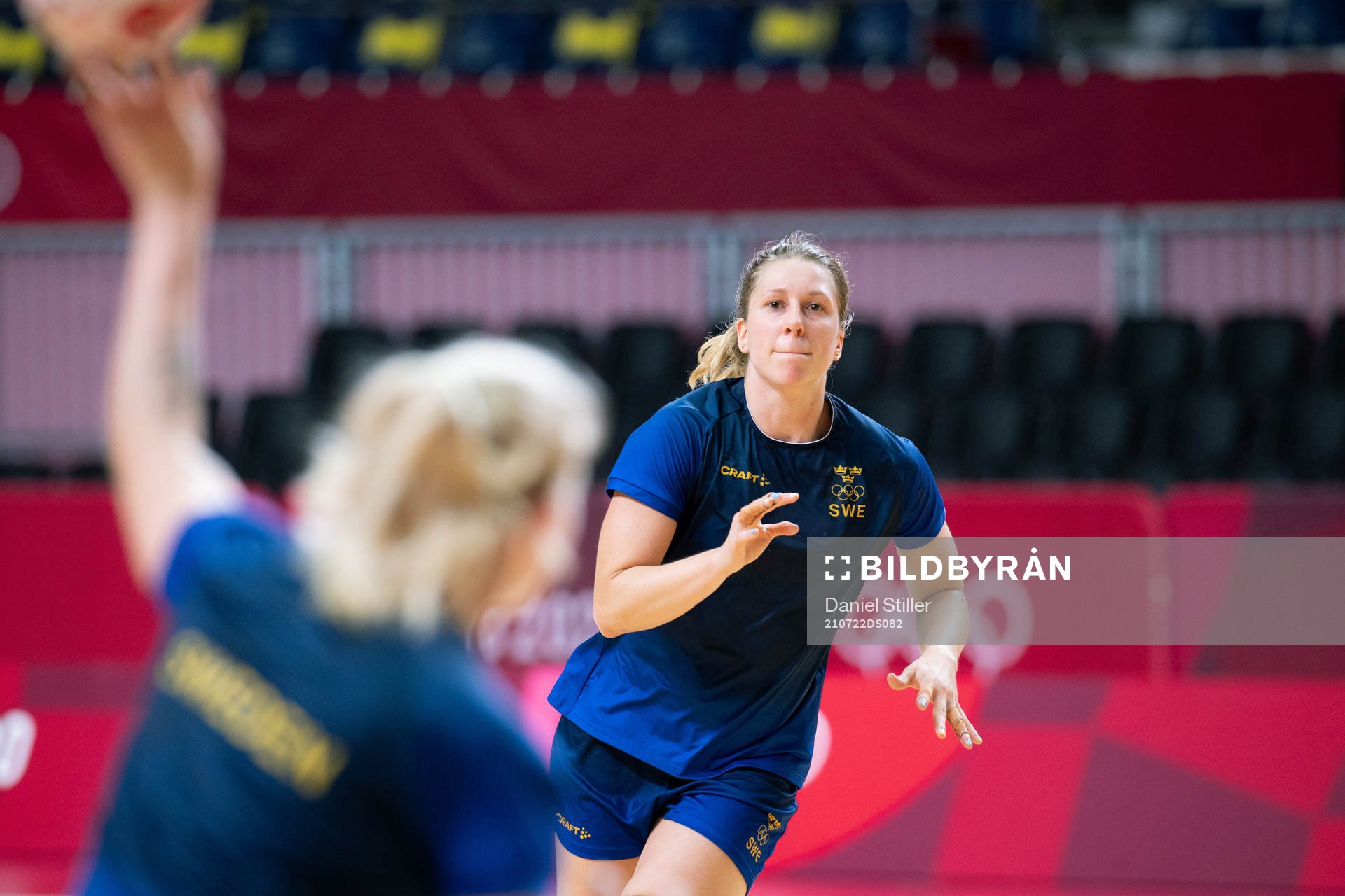 Melissa Petrén of the Swedish women´s handball team
