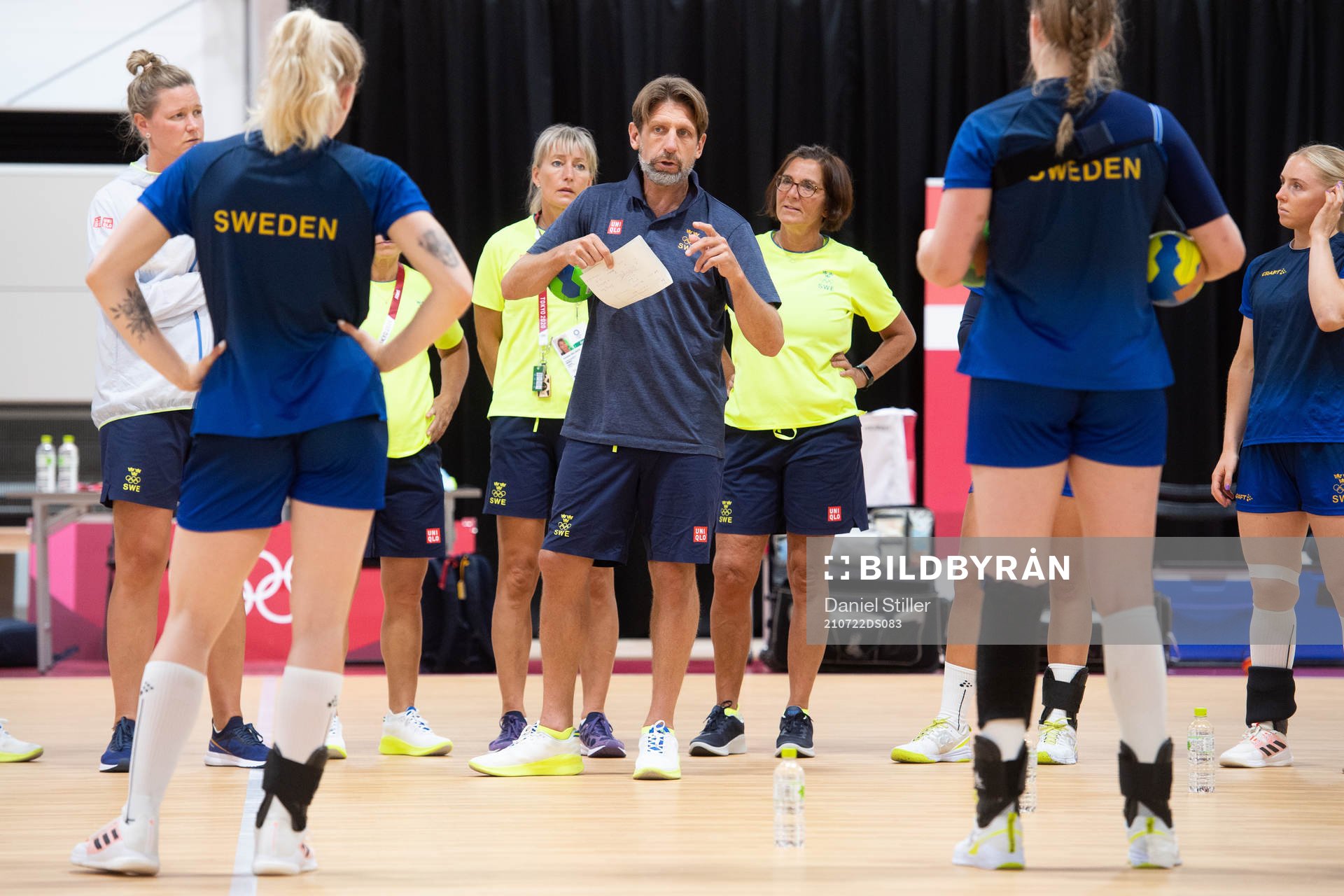 Head coach Tomas Axnér of the Swedish women´s handball