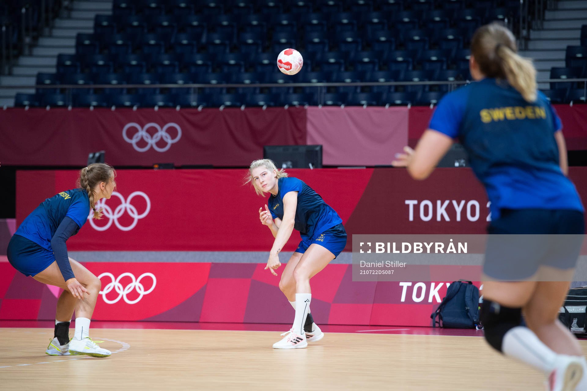 Nina Dano of the Swedish women´s handball team