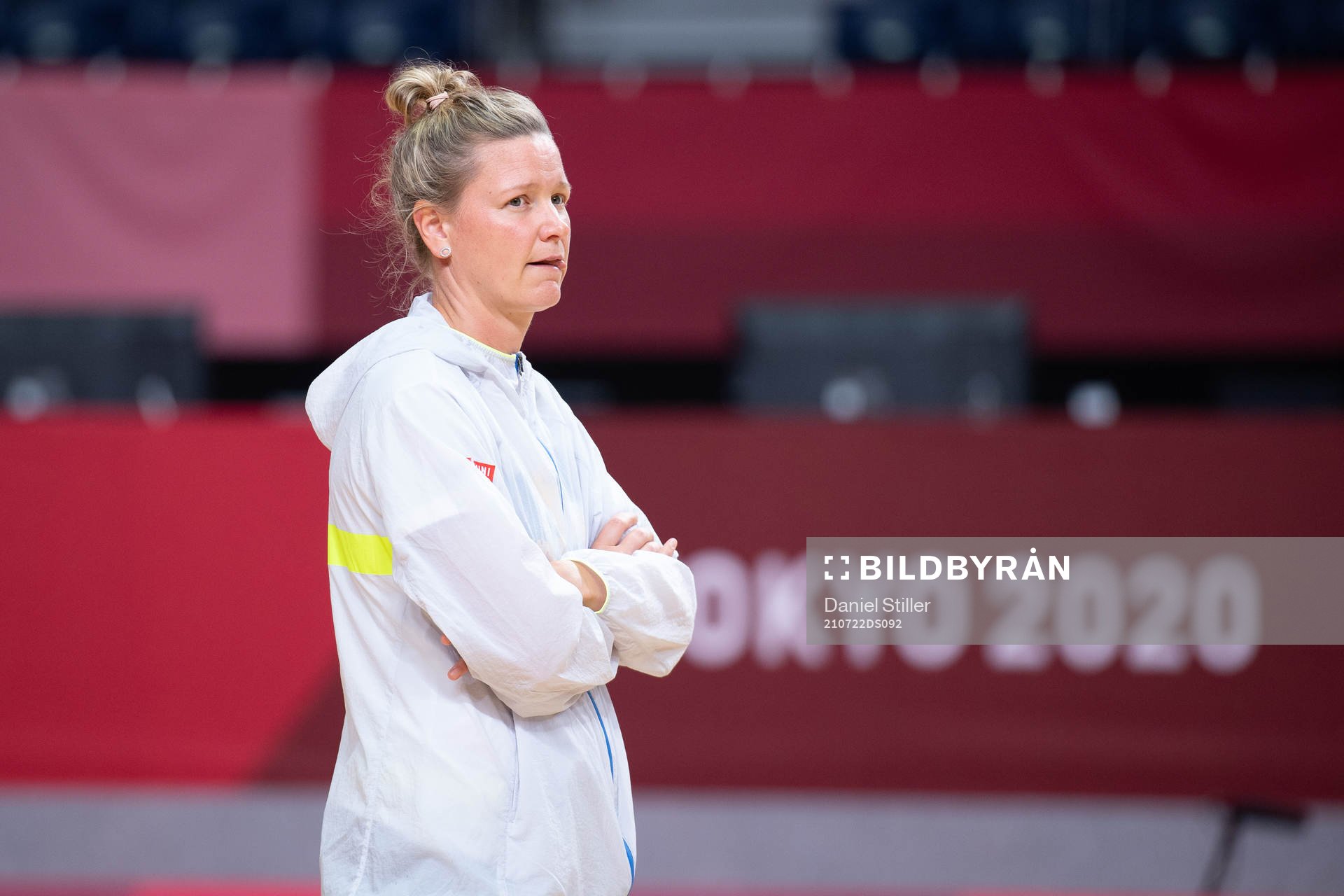 Assistant coach Johanna Wiberg of the Swedish women´s