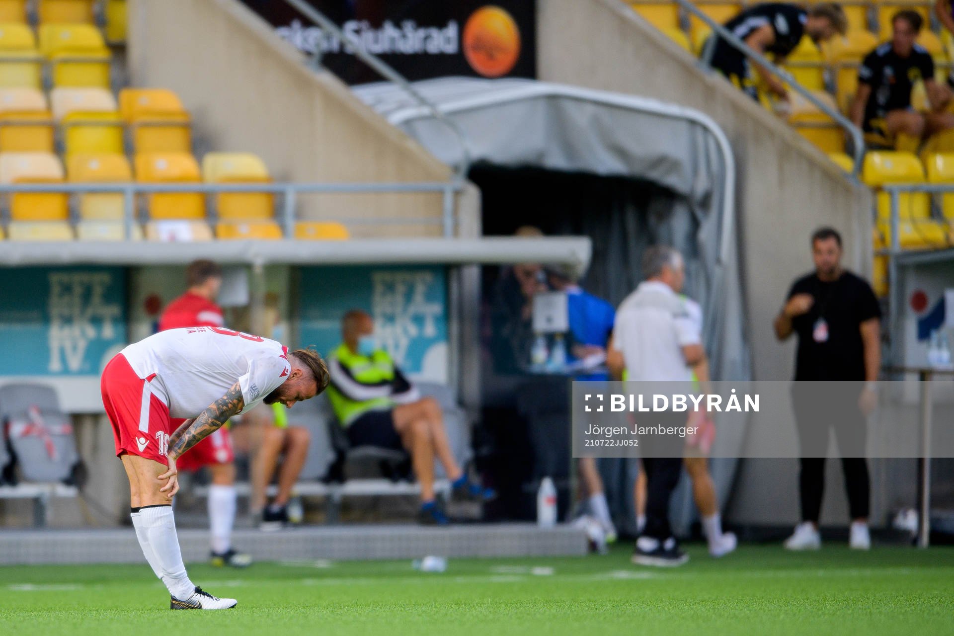 Petru Racu of Milsami Orheis looks dejected