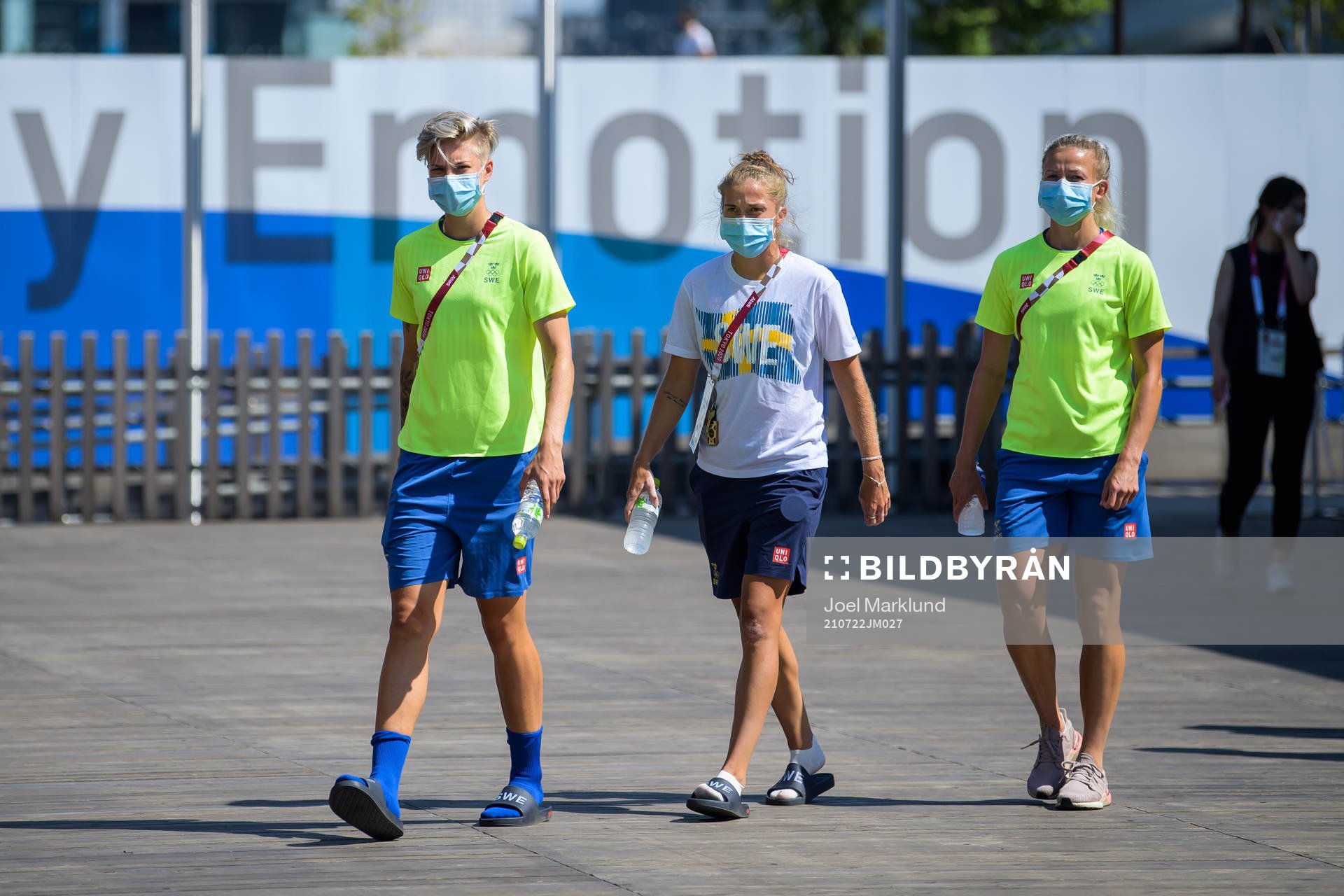 Lina Hurtig, Filippa Angeldahl and Hanna Glas of the