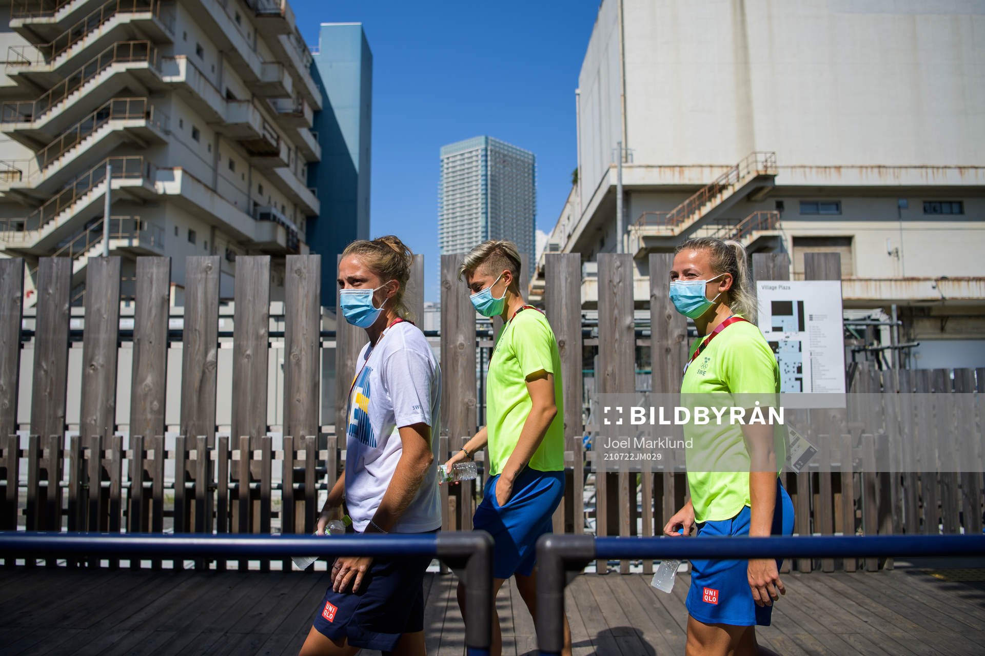 Filippa Angeldahl, Lina Hurtig and Hanna Glas of the