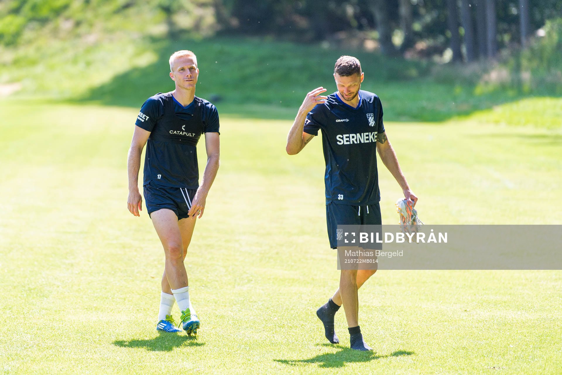 Oscar Wendt och Marcus Berg
