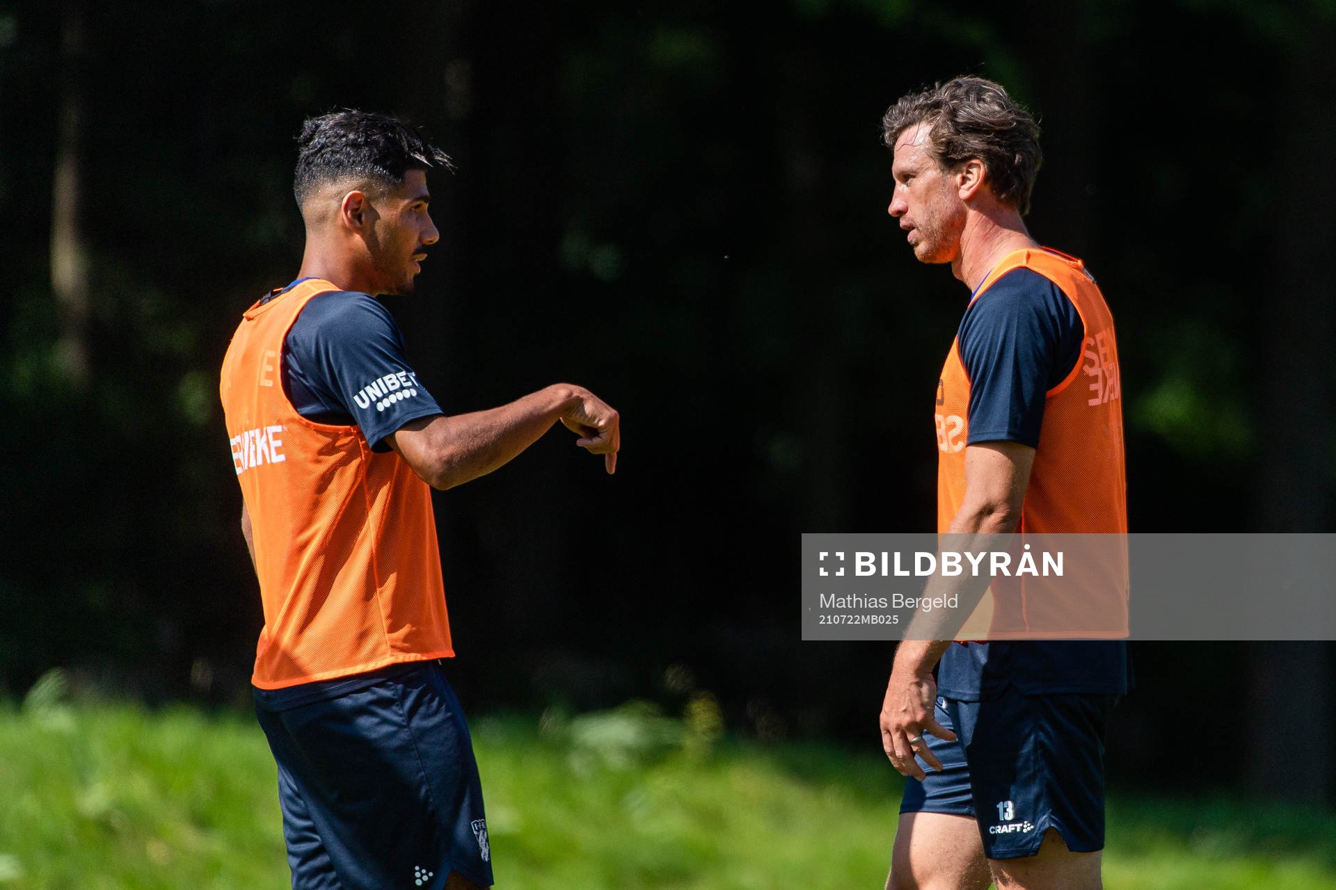 Hosam Aiesh och Gustav Svensson