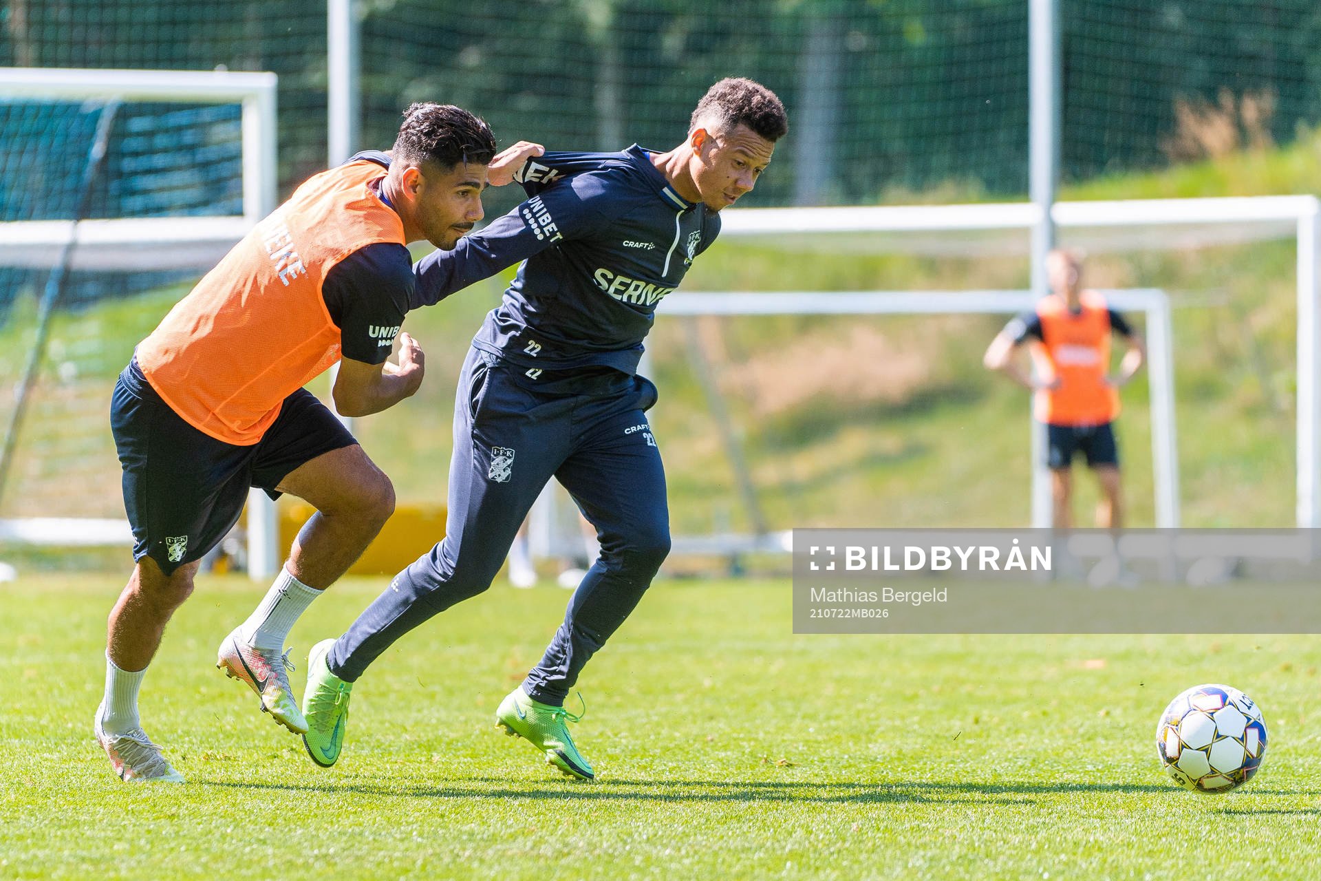 Hosam Aiesh och Tobias Sana
