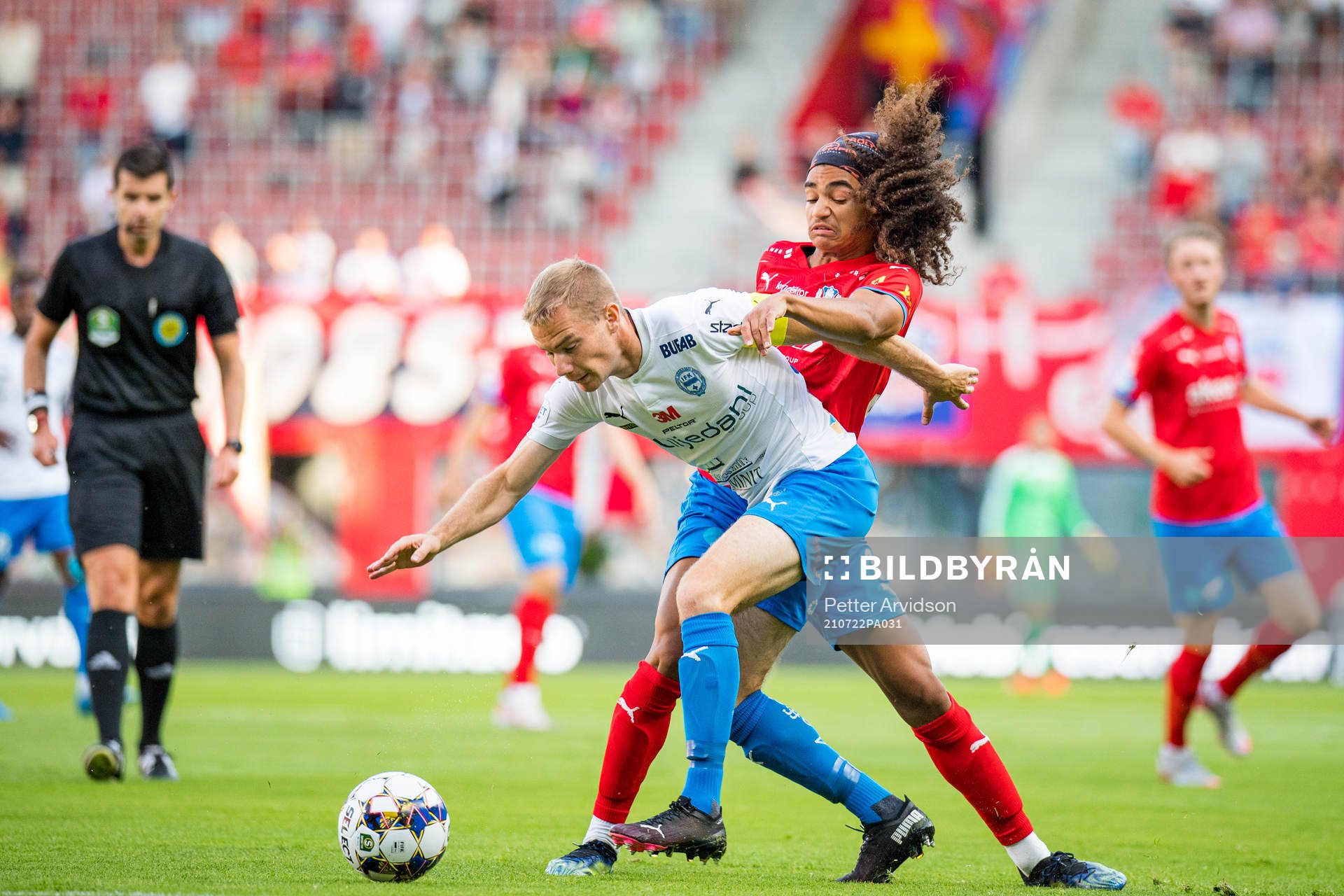 Värnamos Freddy Winsth och Helsingborgs Adam Kaied