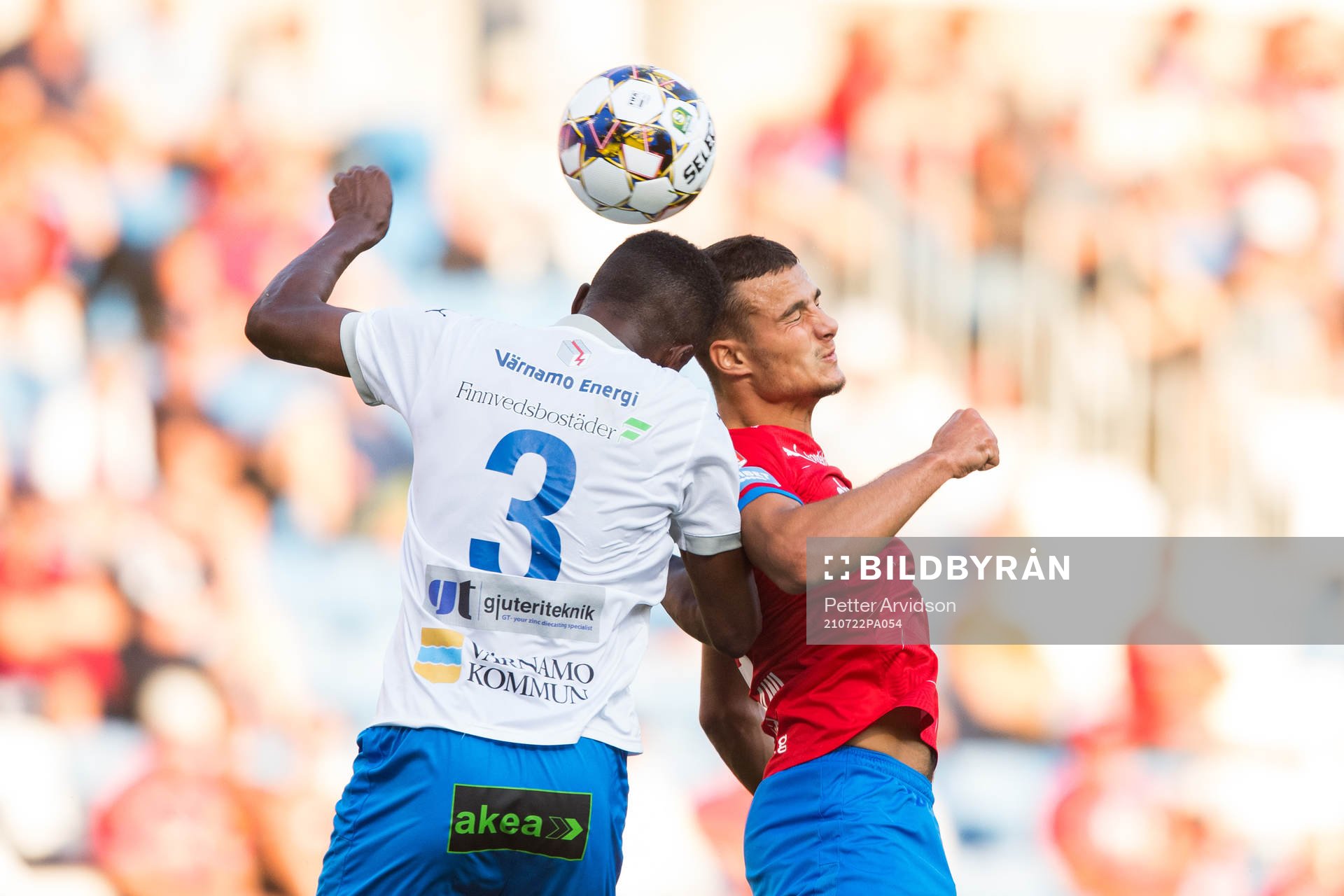 Värnamos Bernardo Vilar Estevao Jeronimo och Helsingborgs