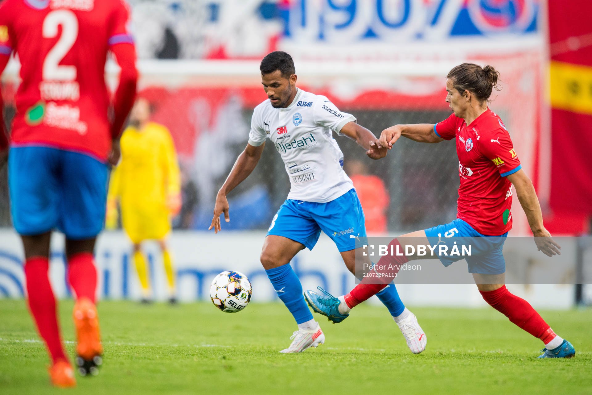 Värnamos Wenderson Oliveira do Nascimento och Helsingborgs