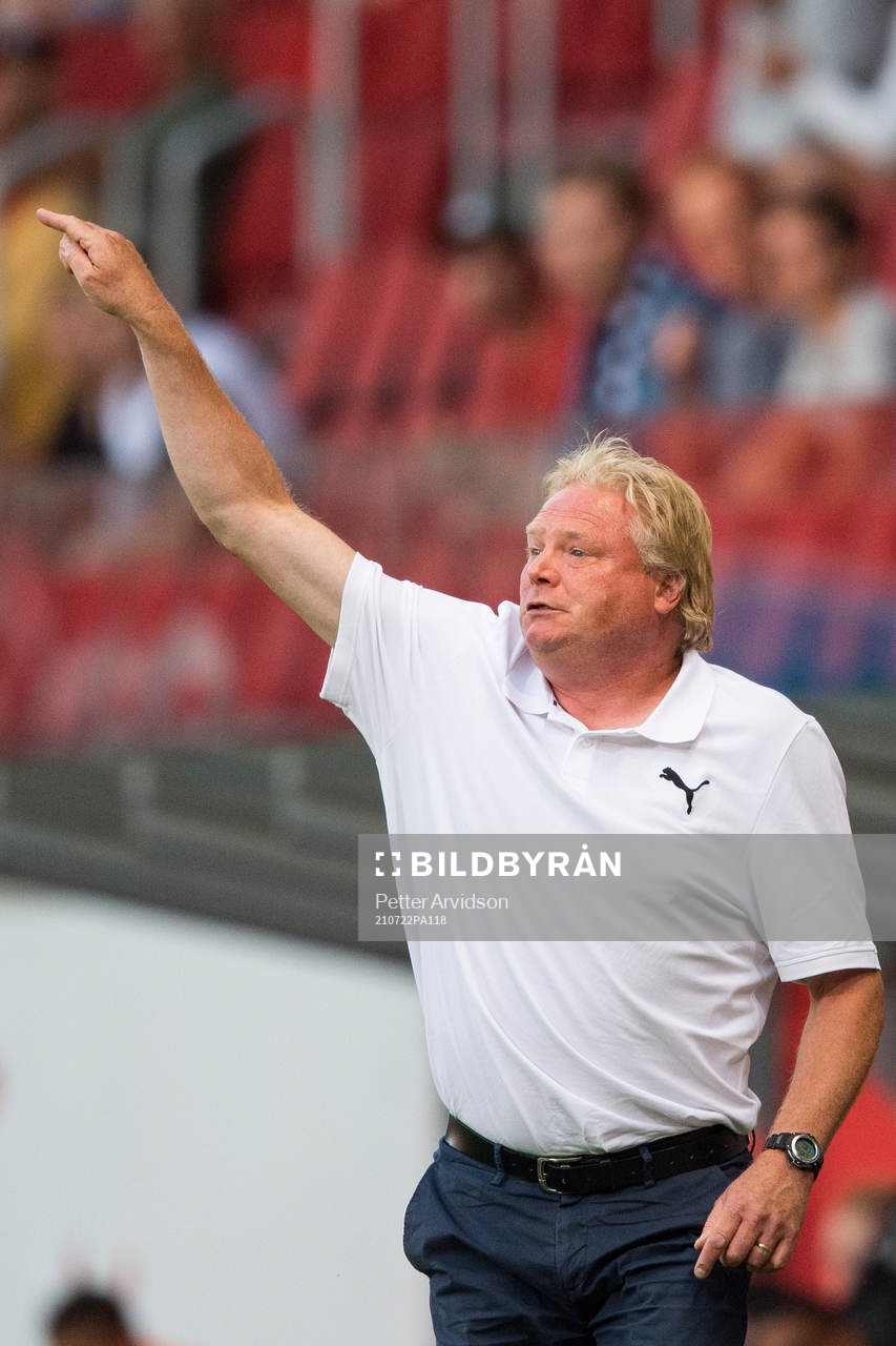 Helsingborgs tränare Jörgen Lennartsson