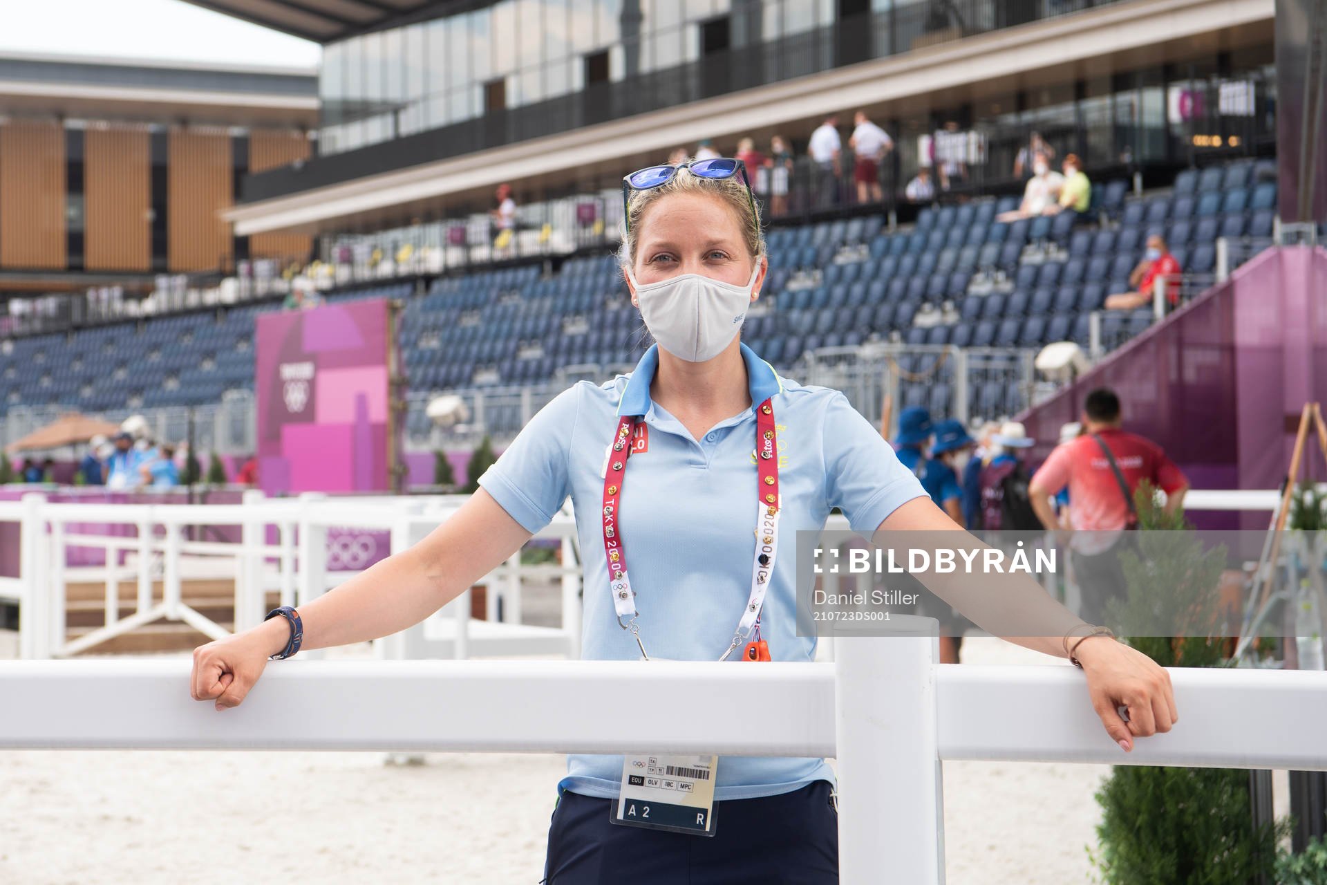 Therese Nilshagen of the Swedish equestrian dressage team