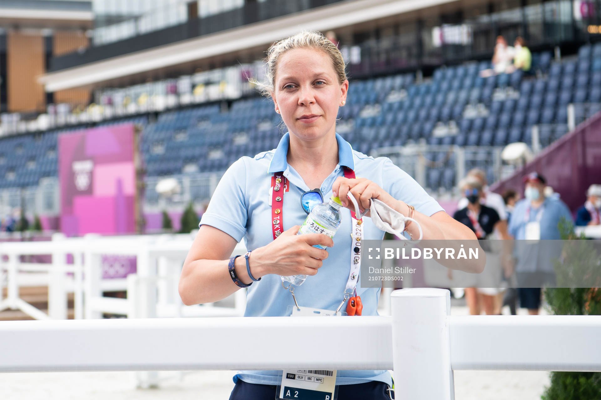 Therese Nilshagen of the Swedish equestrian dressage team