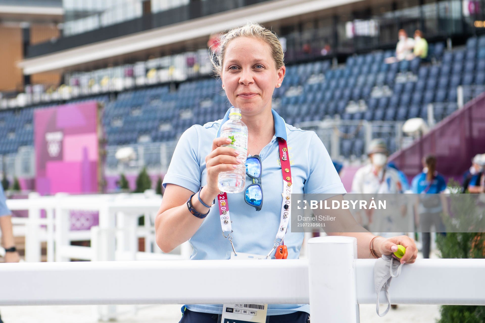 Therese Nilshagen of the Swedish equestrian dressage team