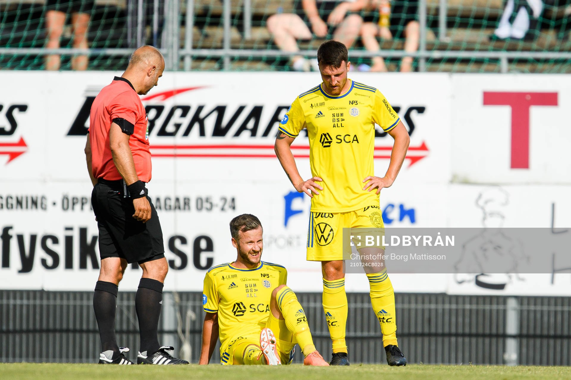 Sundsvalls Robert Lundström har ont