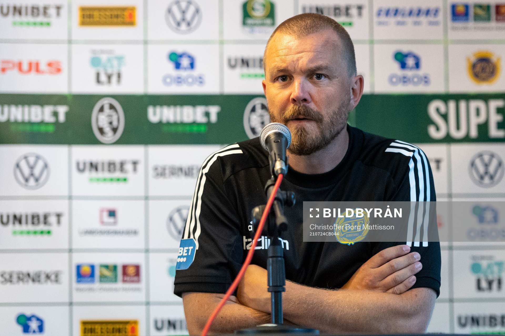 Sundsvalls tränare Henrik Åhnstrand