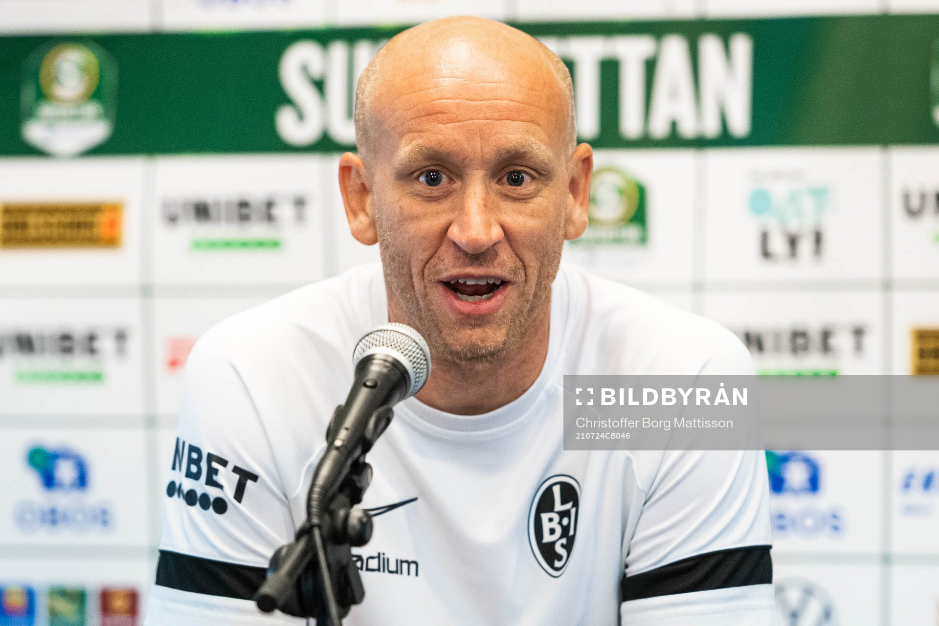 Landskronas tränare Billy Magnusson