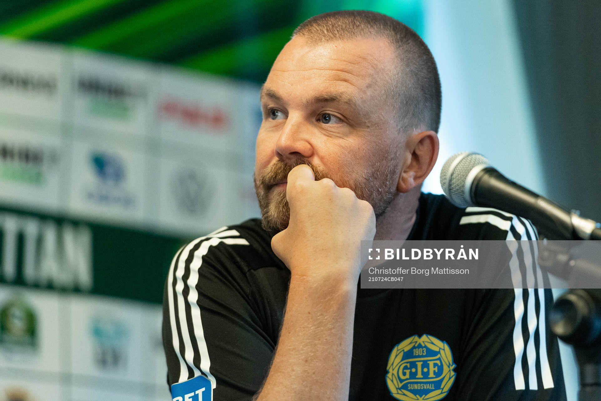 Sundsvalls tränare Henrik Åhnstrand