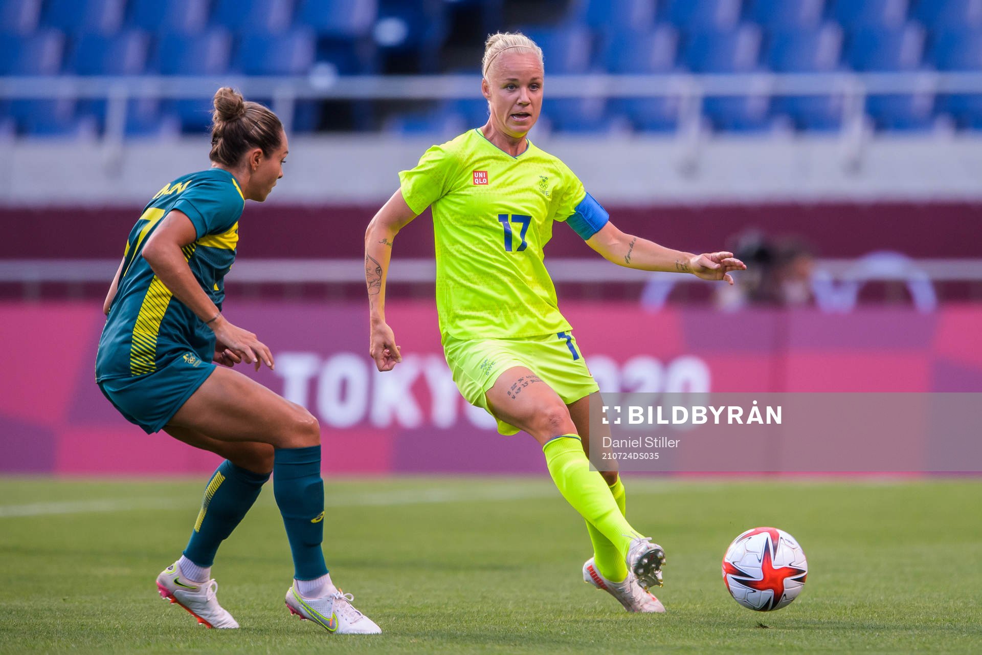 Caroline Seger of Sweden