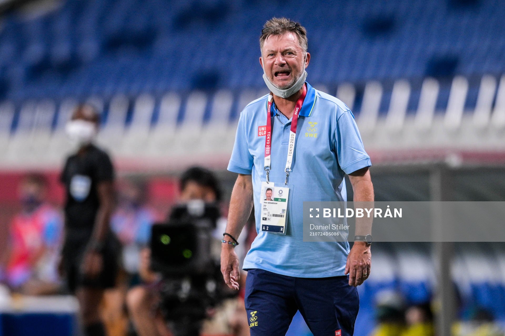 Peter Gerhardsson, head coach of Sweden