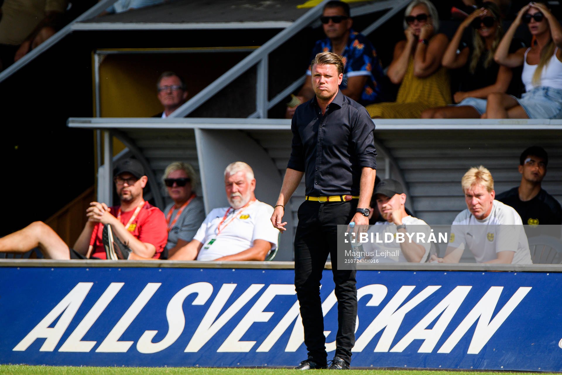 Mjällbys tränare Christian Järdler