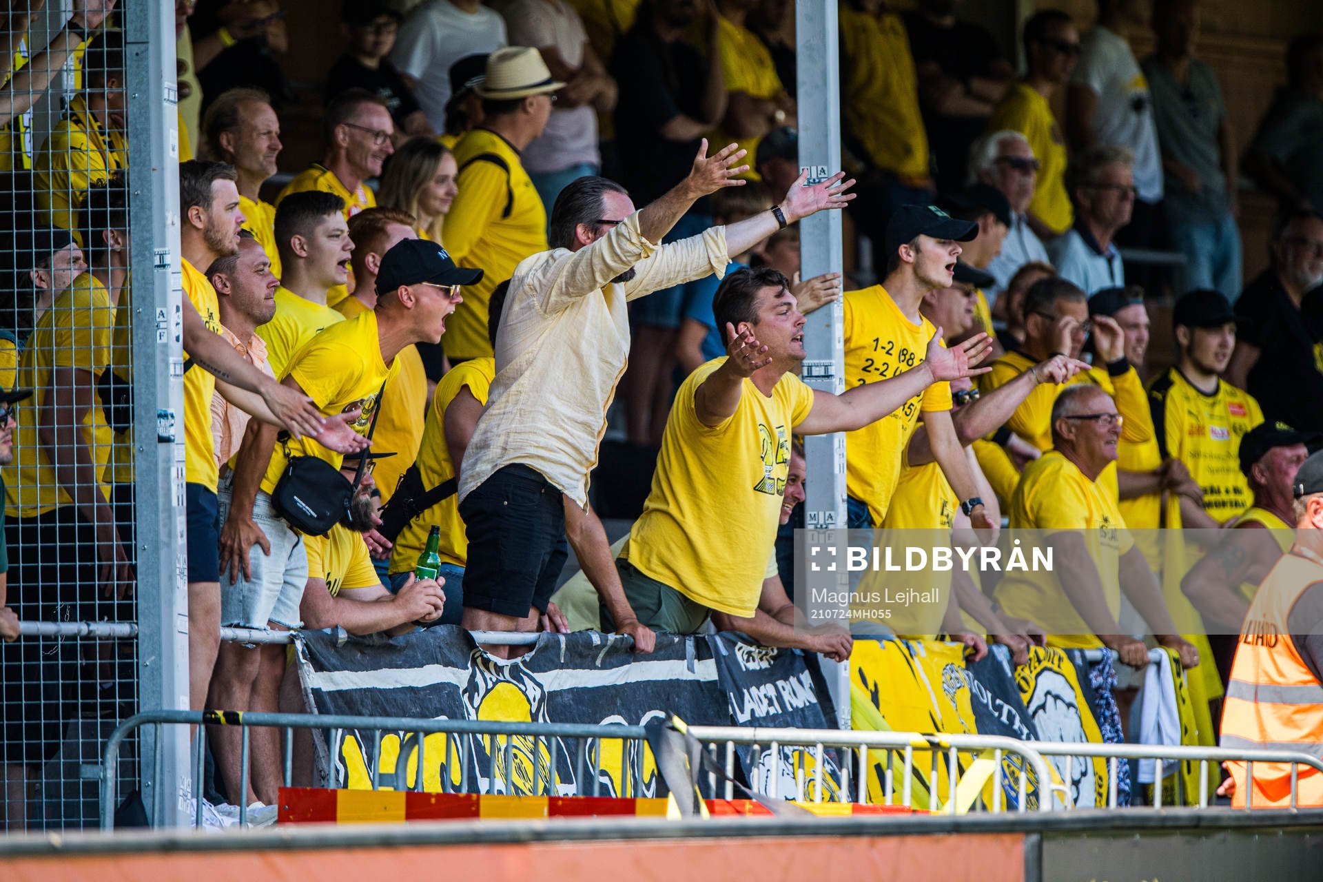 Mjällbys supportrar reagerar