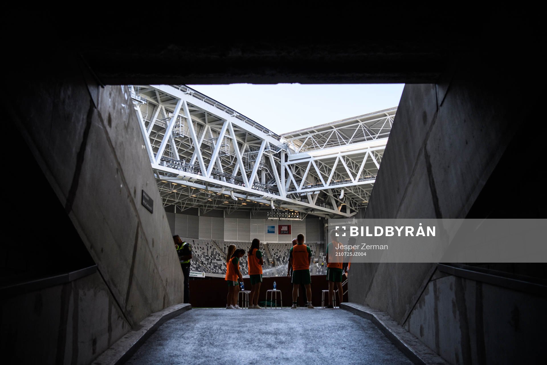 Interiör vy av Tele2 Arena