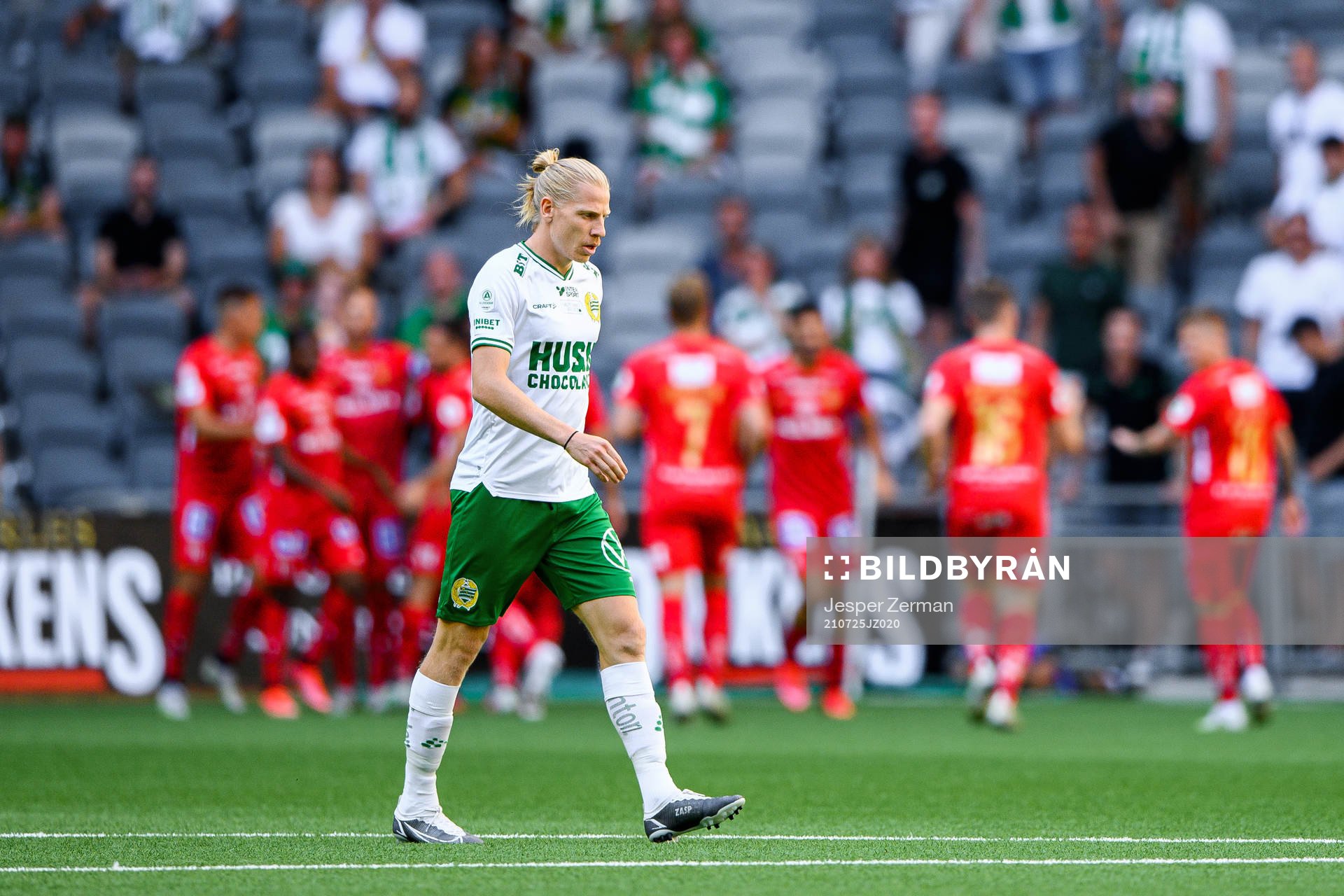 Hammarbys Gustav Ludwigson deppar
