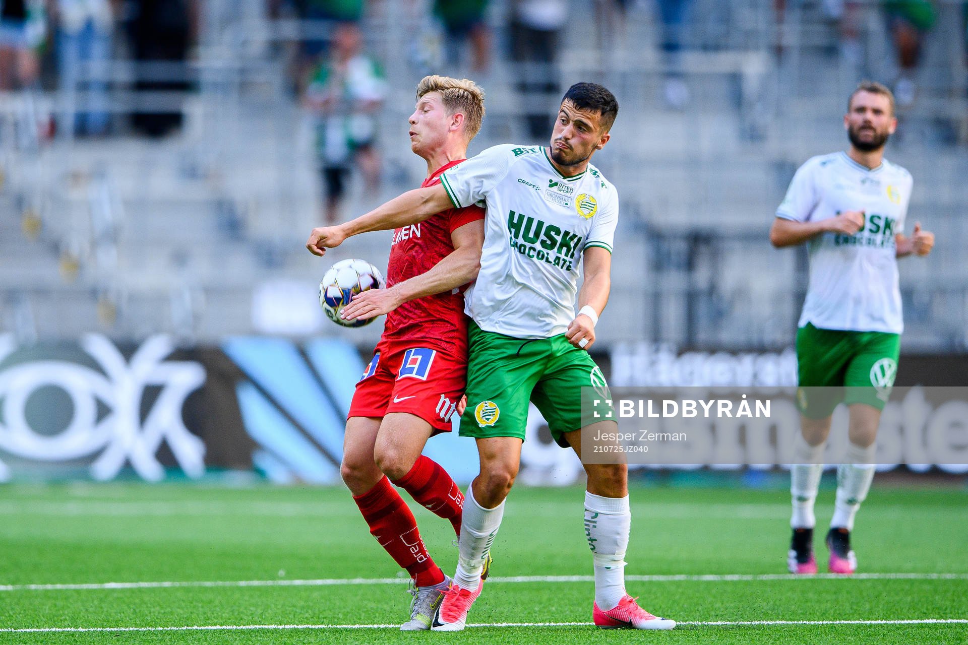 IFK Norrköpings Alexander Fransson och Hammarbys Astrit