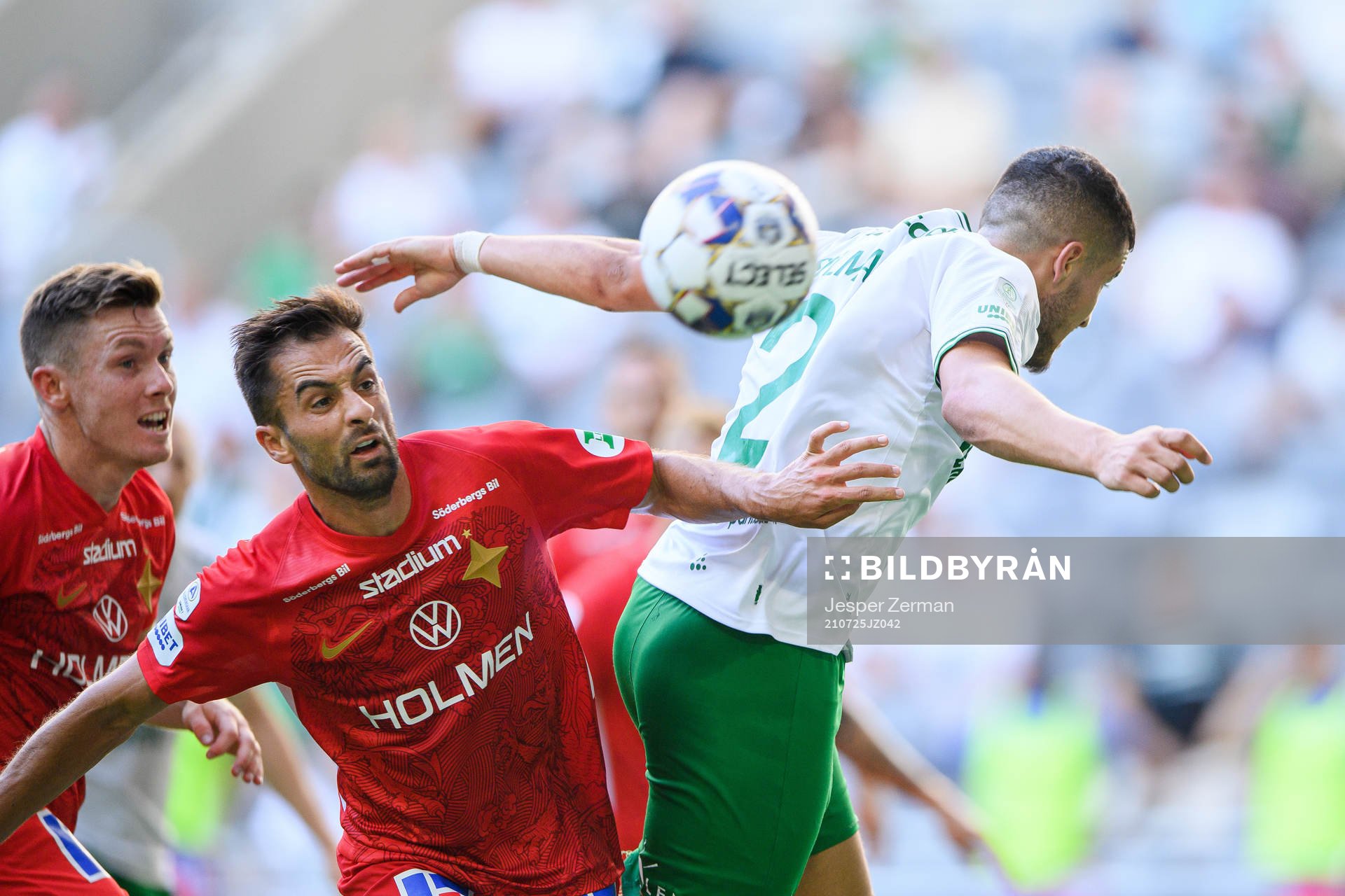 IFK Norrköpings Christopher Telo och Hammarbys Astrit