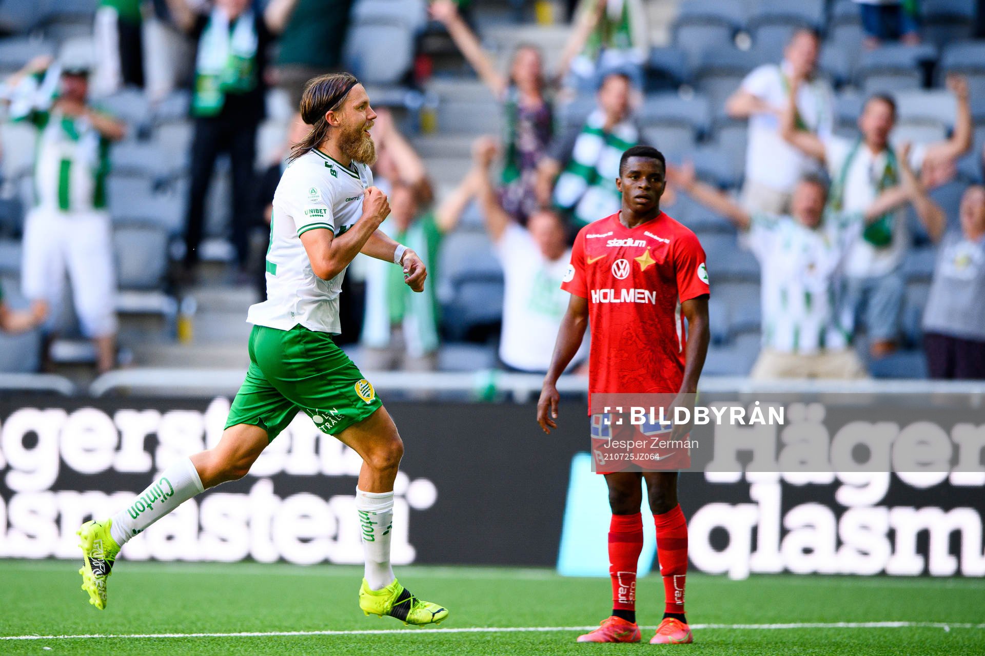 Hammarbys Bjørn Paulsen jublar