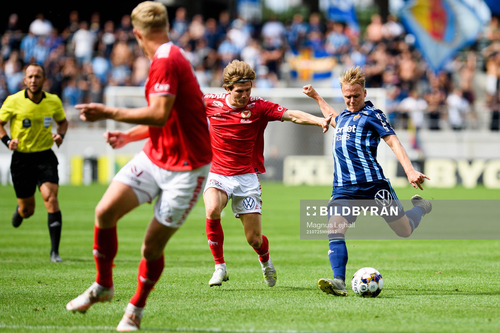 Kalmars Oliver Berg och Djurgårdens Elliot Käck
