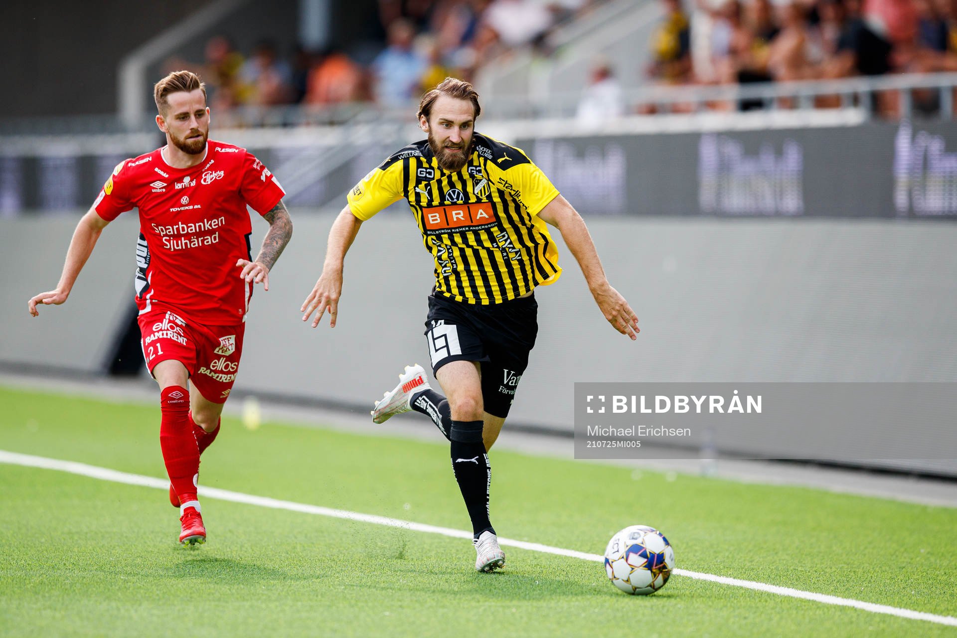 Elfsborgs Simon Strand och Häckens Oskar Sverrisson