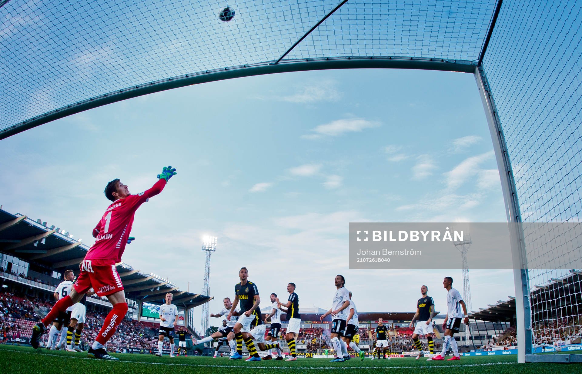 Örebros målvakt Bobby Allain