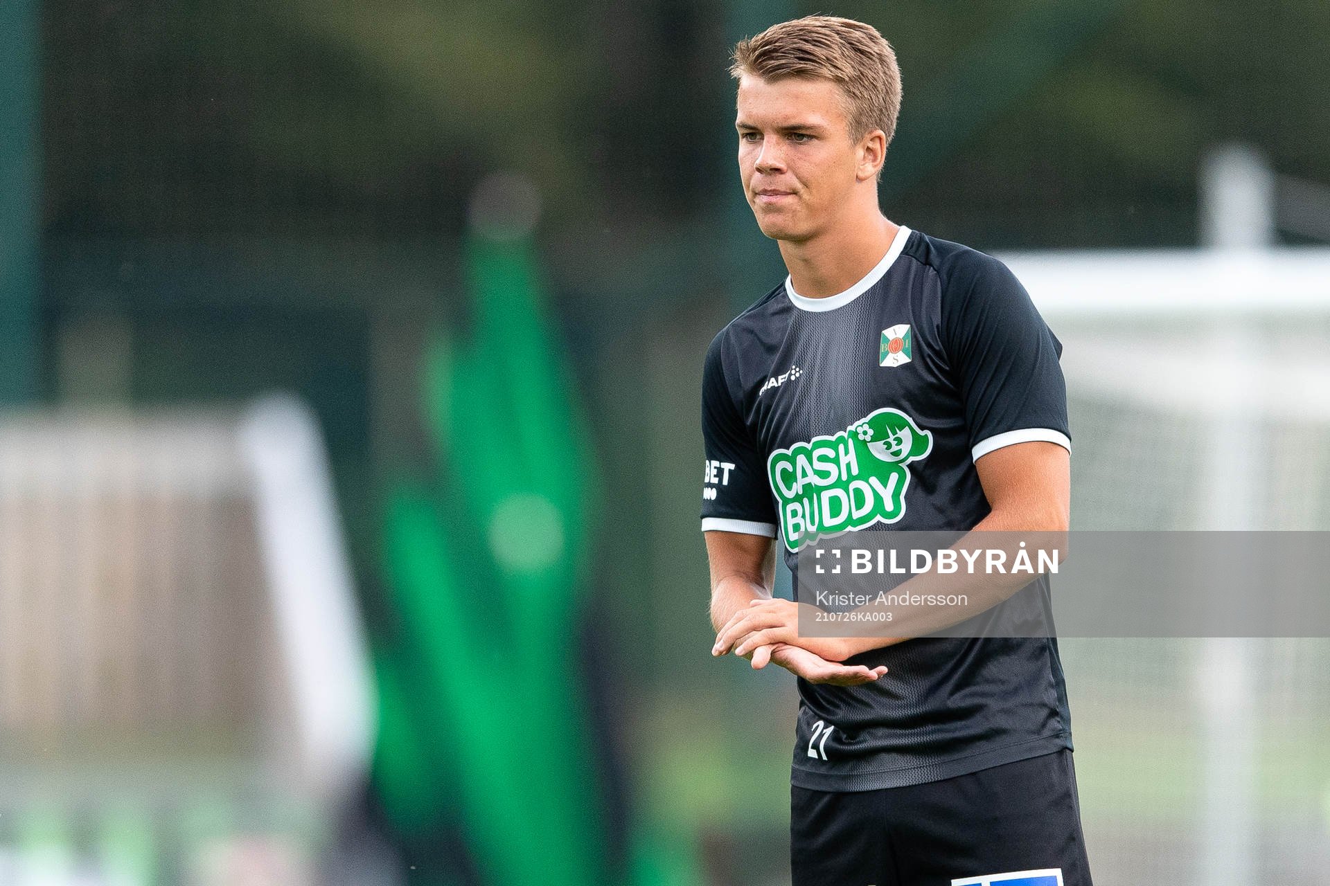fotbollsmatchen i Allsvenskan mellan Varberg och IFK
