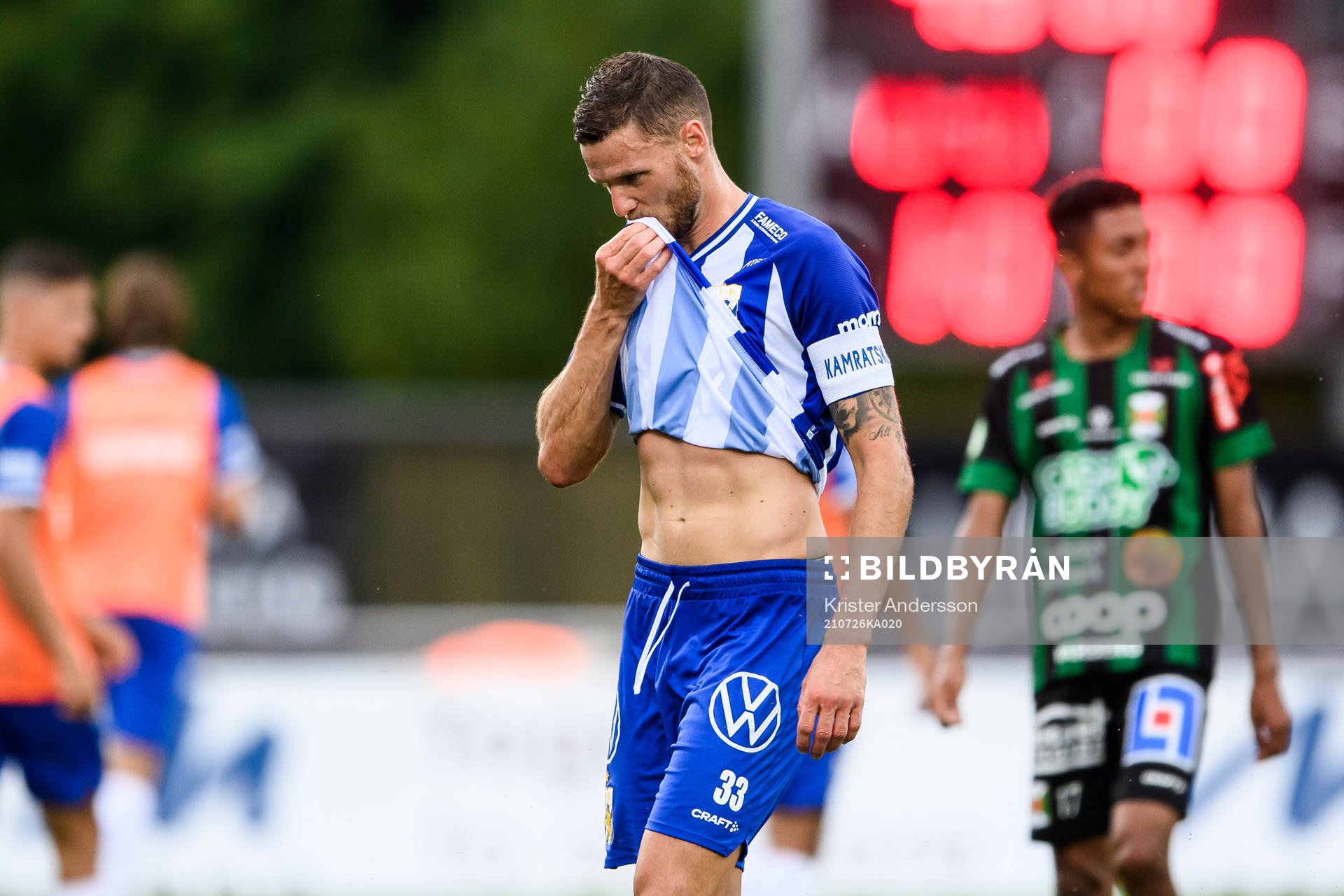 IFK Göteborgs Marcus Berg deppar